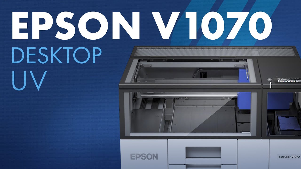 Печать на мячах для гольфа, фишках для покера и многом другом | EPSON SureColor V1070