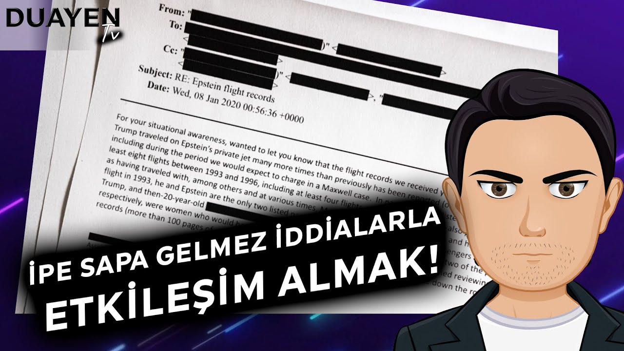 Erlik, Epstein belgelerinde Türkiye konusu geçen mevzulardaki iftira dolu rezillikleri konuşuyor