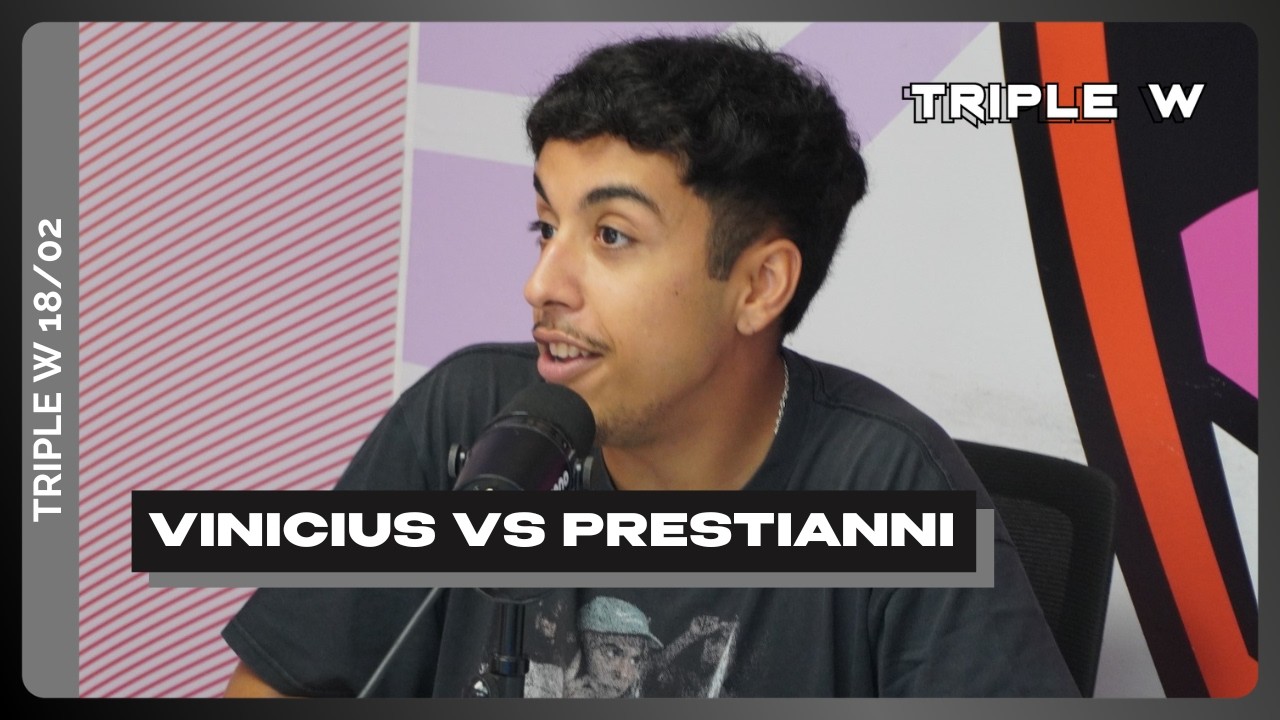 TRIPLE W | VINICIUS JR VS PRESTIANNI. ¿TIENE RAZÓN EL ASTRO BRASILEÑO?