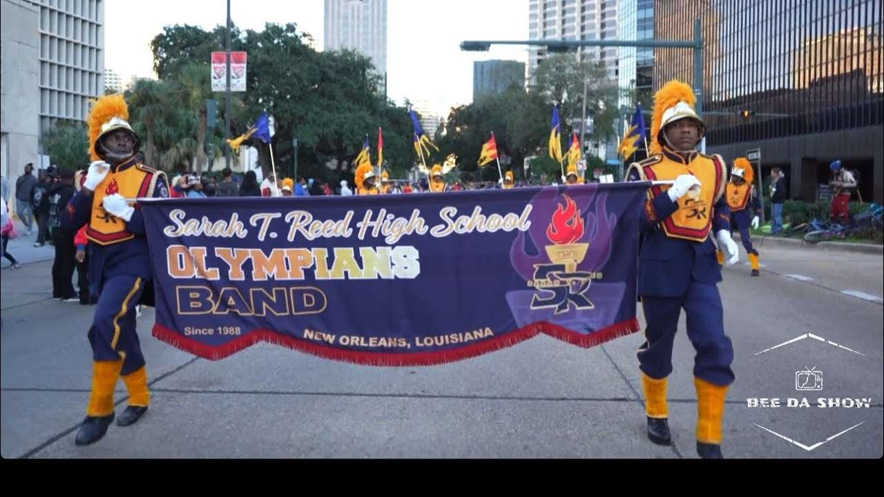 SARAH T. REED HIGH SCHOOL MARCHING OLYMPIANS BAND | BAYOU CLASSIC THANKSGIVING DAY PARADE 2025