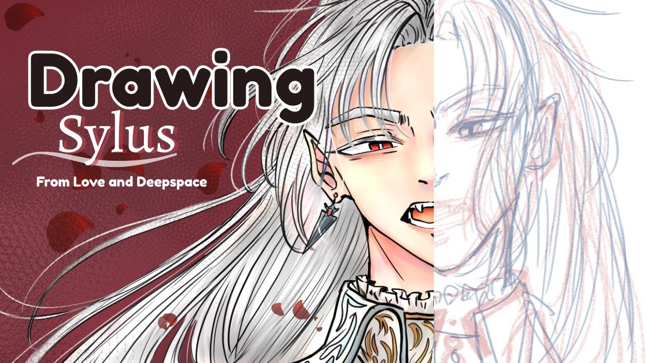 Sylus Myth drawing (シンを描いてみた) Love and Deepspace