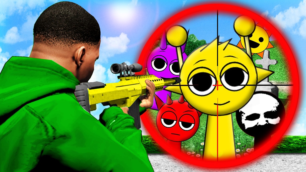 Ich JAGE alle SPRUNKI in GTA 5!😡😀🤢😈
