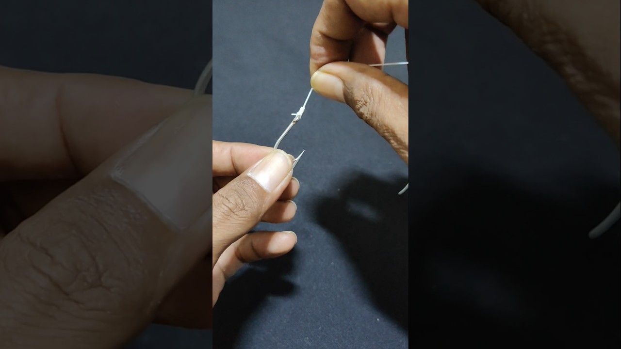 simpul pancing paling mudah dan simpel tapi kuat dan rapi