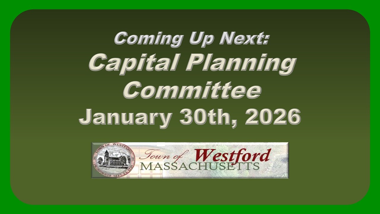 Capital Planning Committee - January 30th, 2026