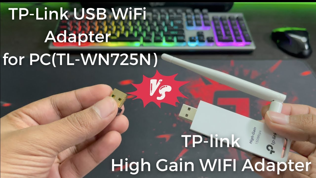 TP-Link NANO WIFI USB VS TP-Link High Gain USB Dongle Comparison | Best USB WIFI Dongle Under 1000?