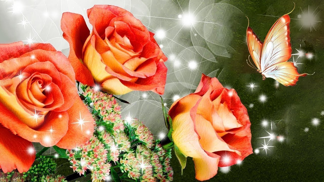 The beauty of flowers - Great music Sergey Grischuk - Relaxing music with the flowers