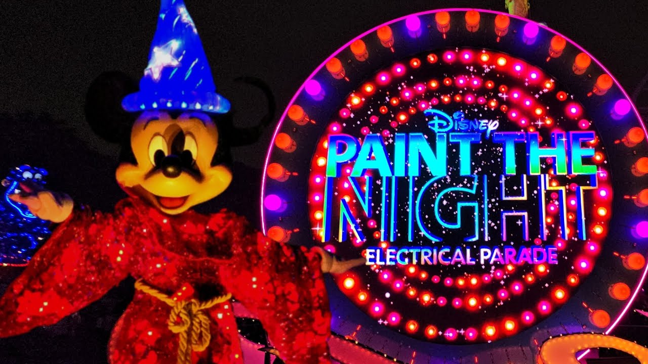 Paint the Night parade #Disneyland70 | FIRST FULL SHOW
