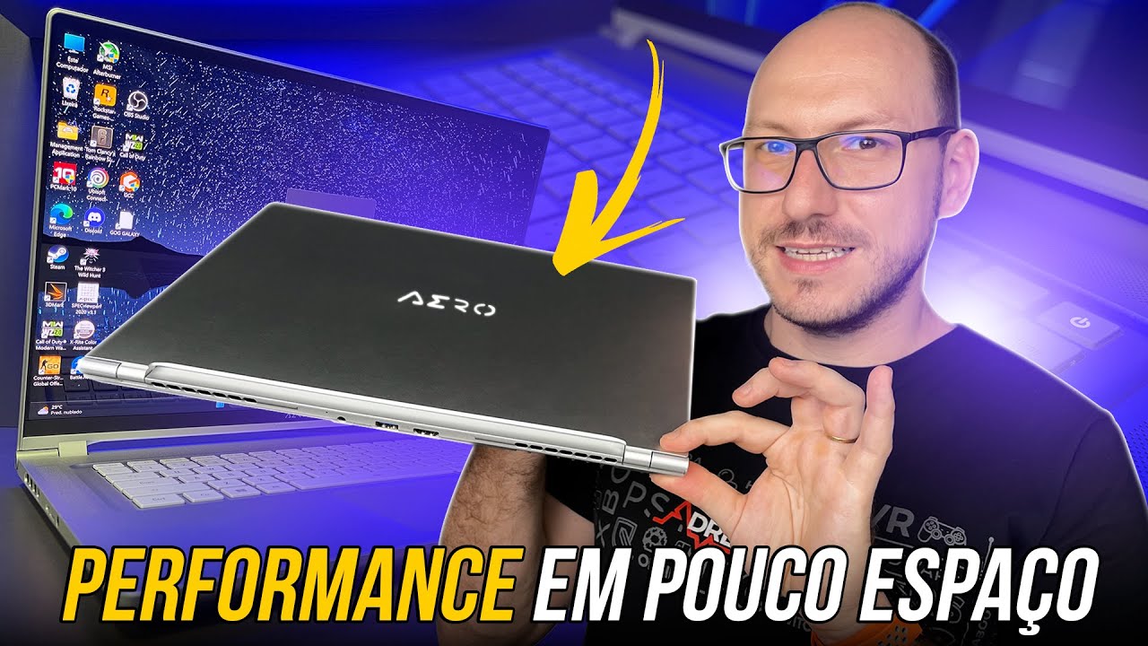 Gigabyte AERO 16 OLED: Notebook compacto com alto desempenho