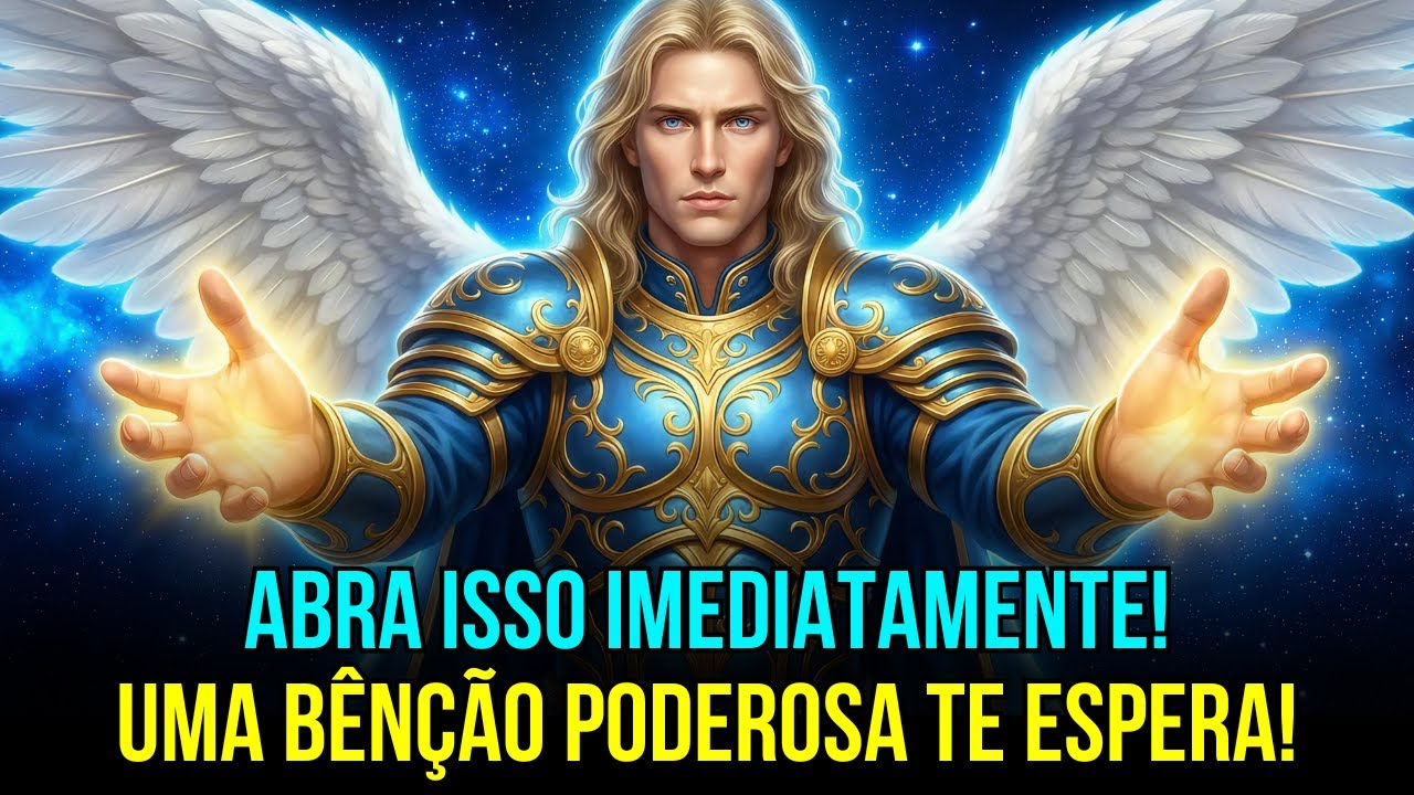 ABRA ISSO AGORA! ARCANJO MIGUEL DIZ: HOJE UMA BÊNÇÃO PODEROSA VAI TE ALCANÇAR