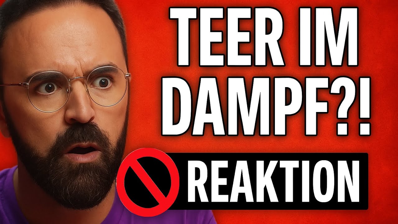 Schockierende Behauptung: Teer in der E-Zigarette?! 🤯