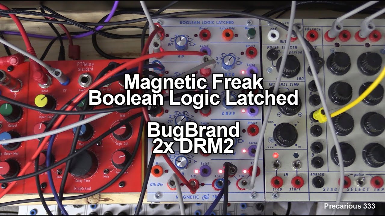Boolean Logic Latched - Patch 01 BugBrand DRM2 Drums
