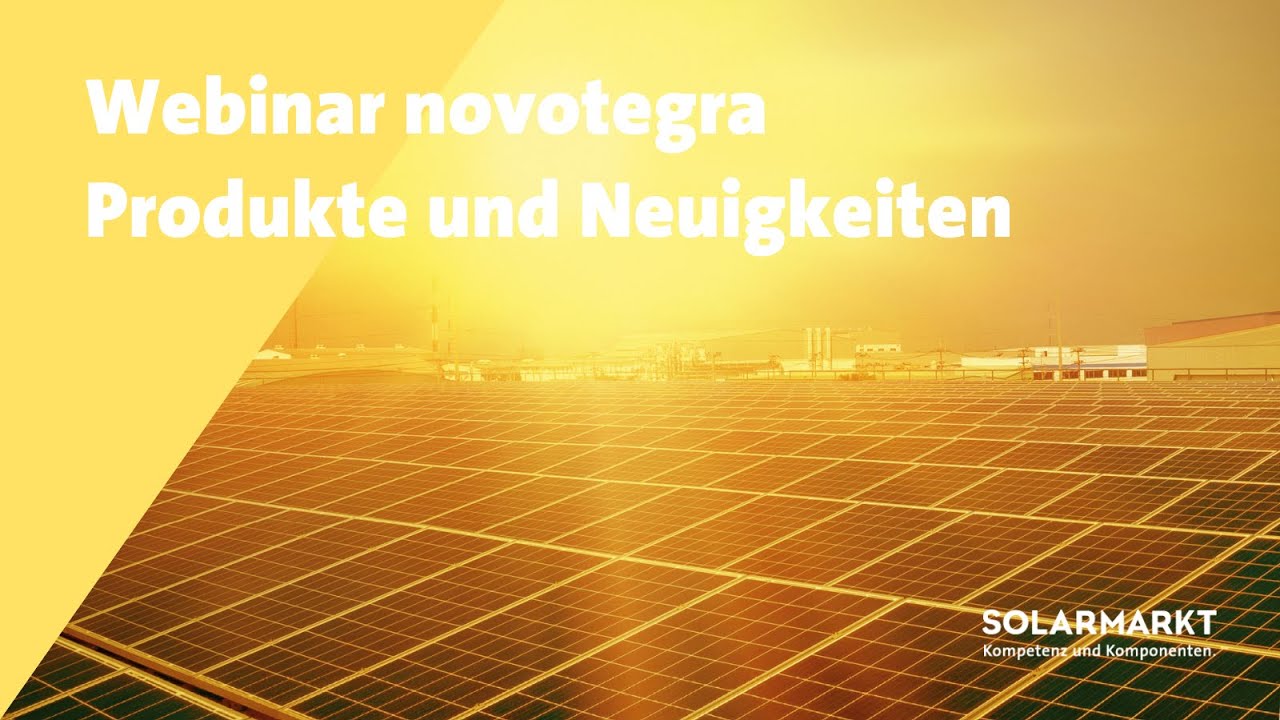 Webinar - novotegra Produkte und Neuigkeiten | April 2024
