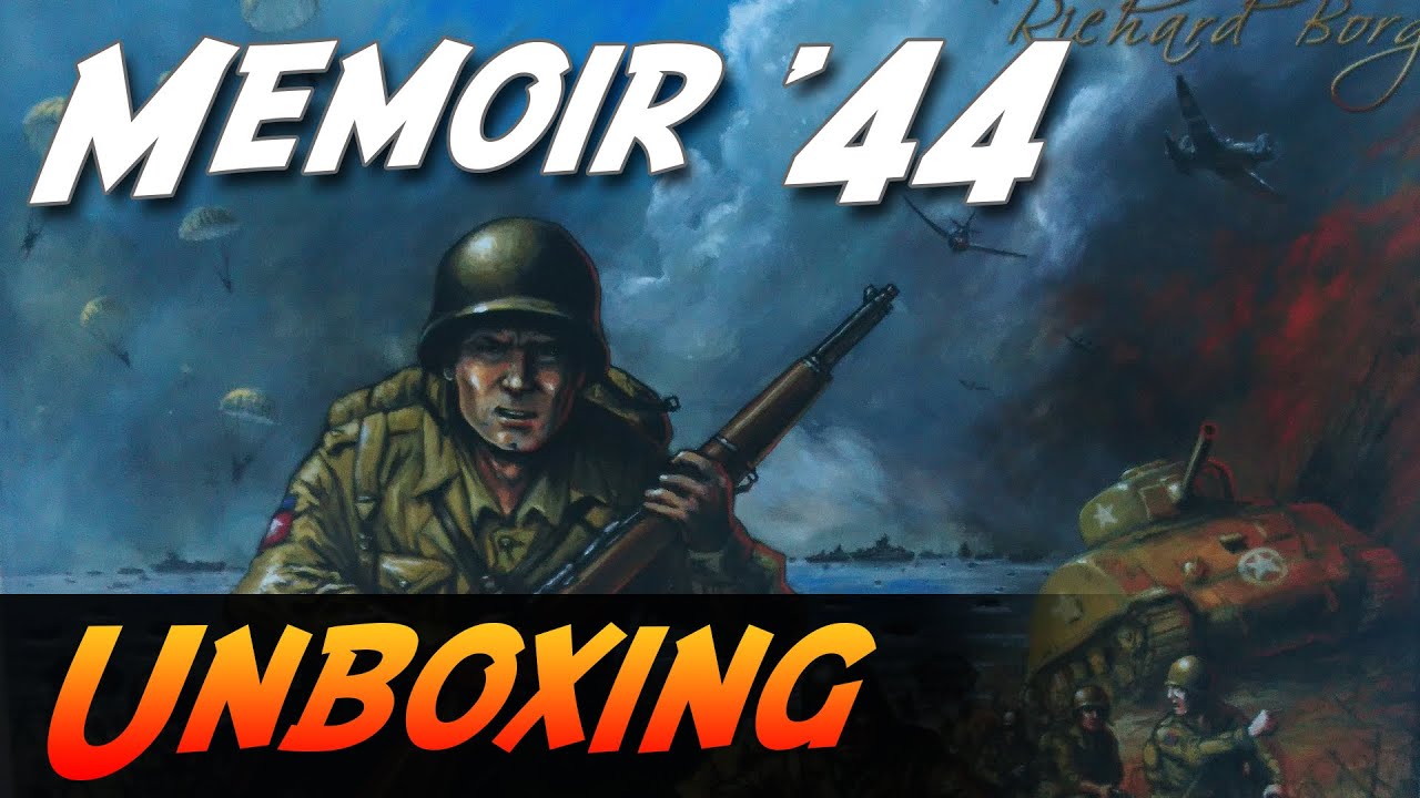 Memoir '44 - Brettspiel-Unboxing (Days of Wonder)