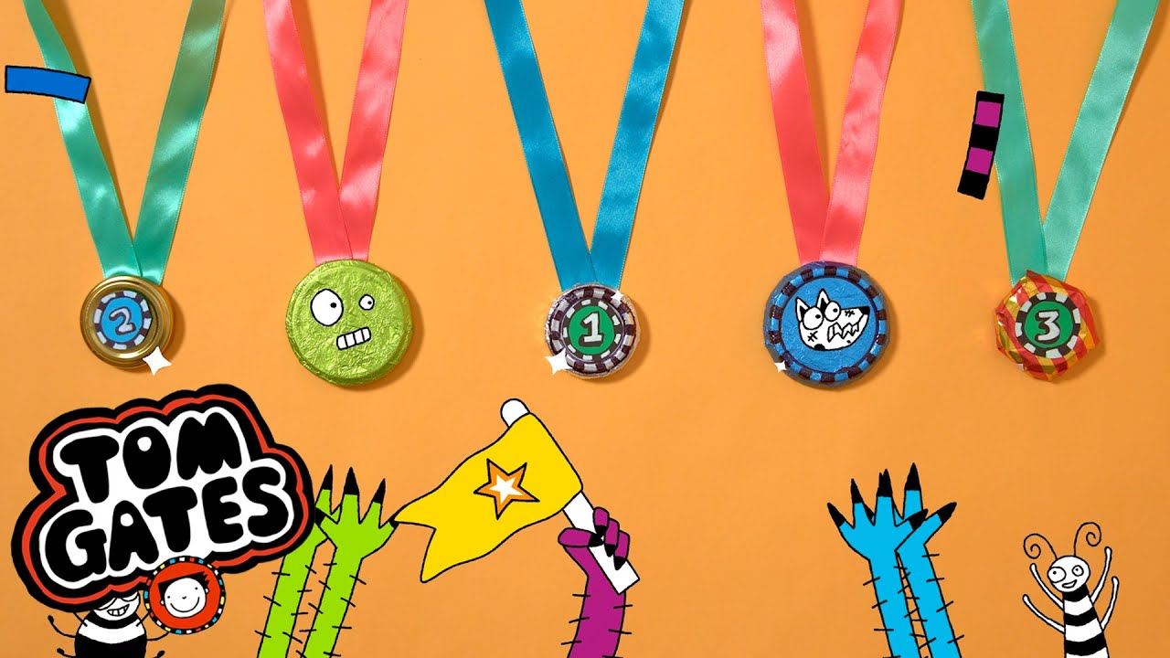 Make It Special ✂️ - Champ Medal | Tom Gates Brilliant World | Cartoons For Kids