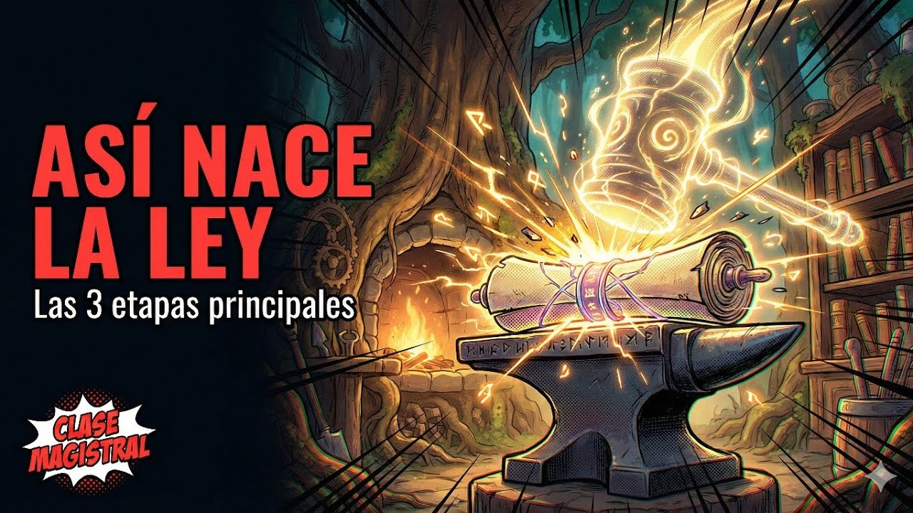 Qué es la LEY y cómo se forma: ⚖️ las 3 etapas que DEBES CONOCER (actualizado 2025)