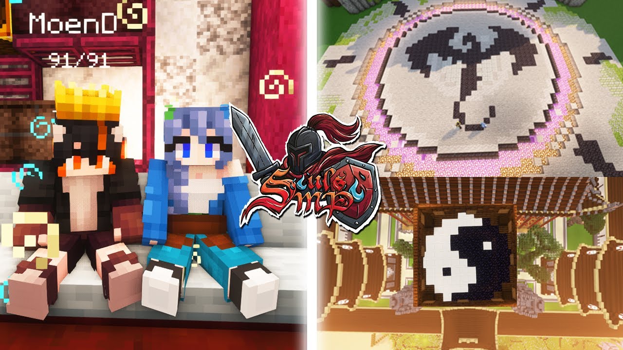 Aku atau MoenD Pemenang Event Build di Souls SMP?