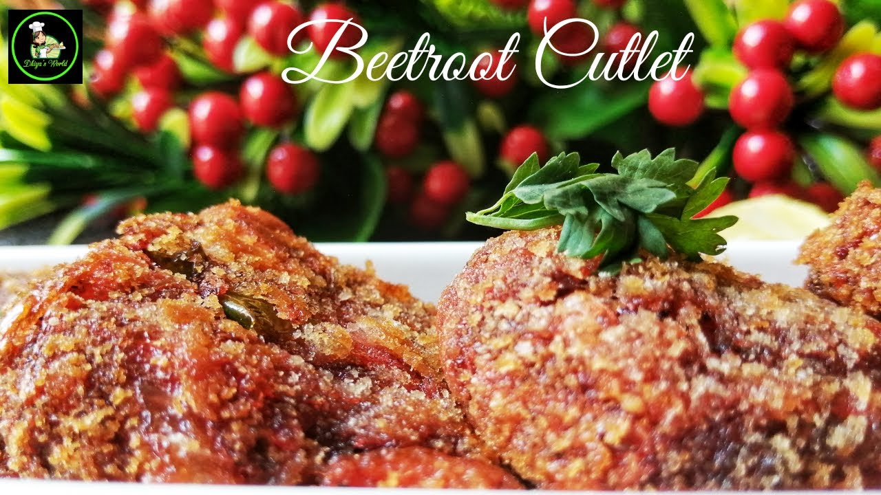 Beetroot Cutlet | Evening Snacks in Malayalam | Cutlet Recipe in Malayalam | Dhiya's World
