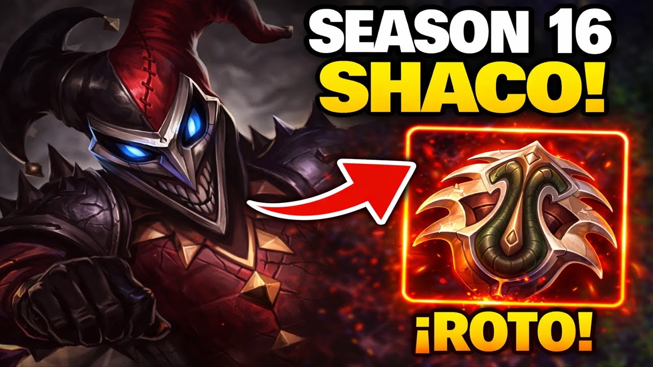 Esta Build de SHACO es ILEGAL en 2026 😈 | Riot NO HAGAS NADA