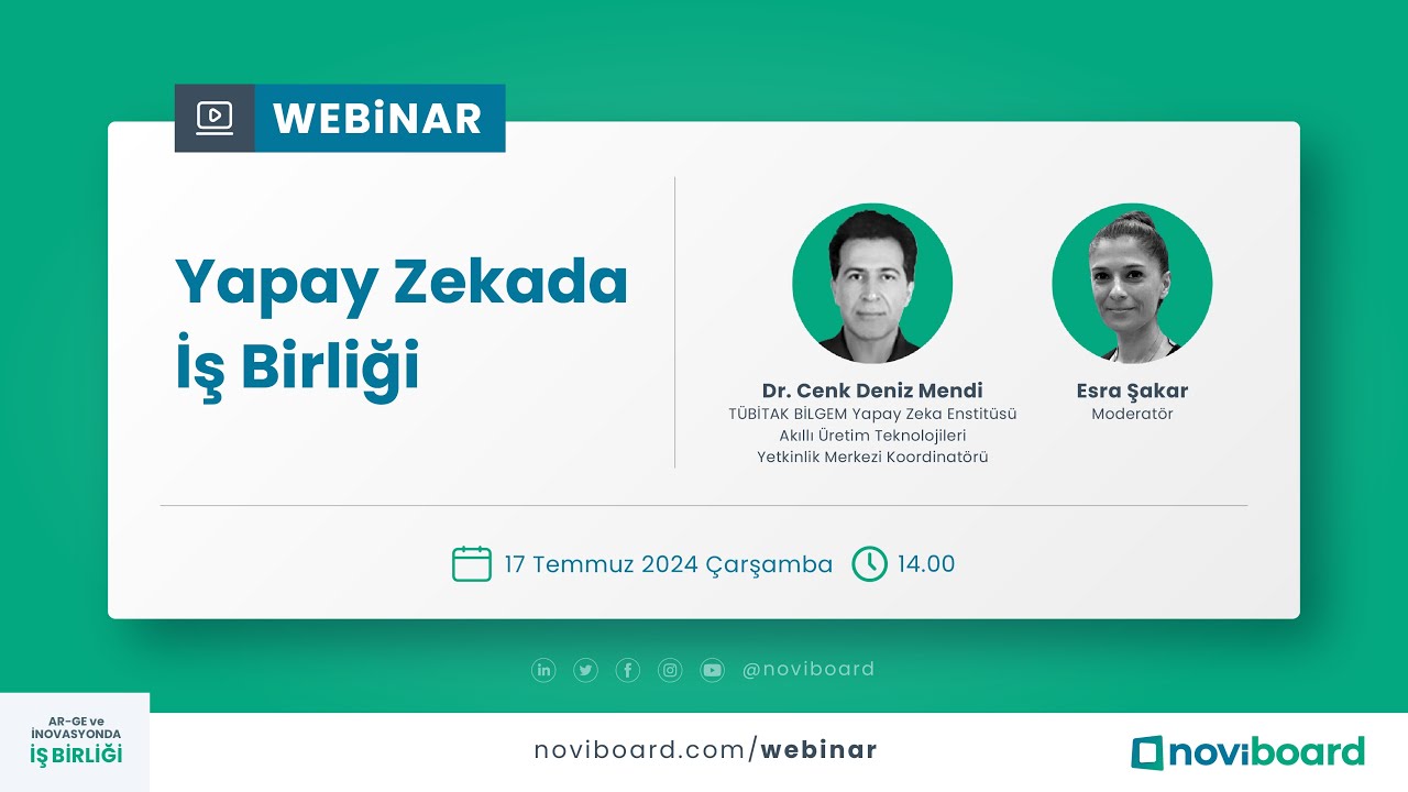 Yapay Zekada İşbirliği | Webinar