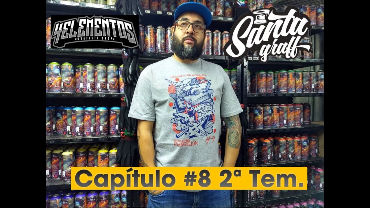 SANTA GRAFF CAP #8 CUATRO ELEMENTOS
