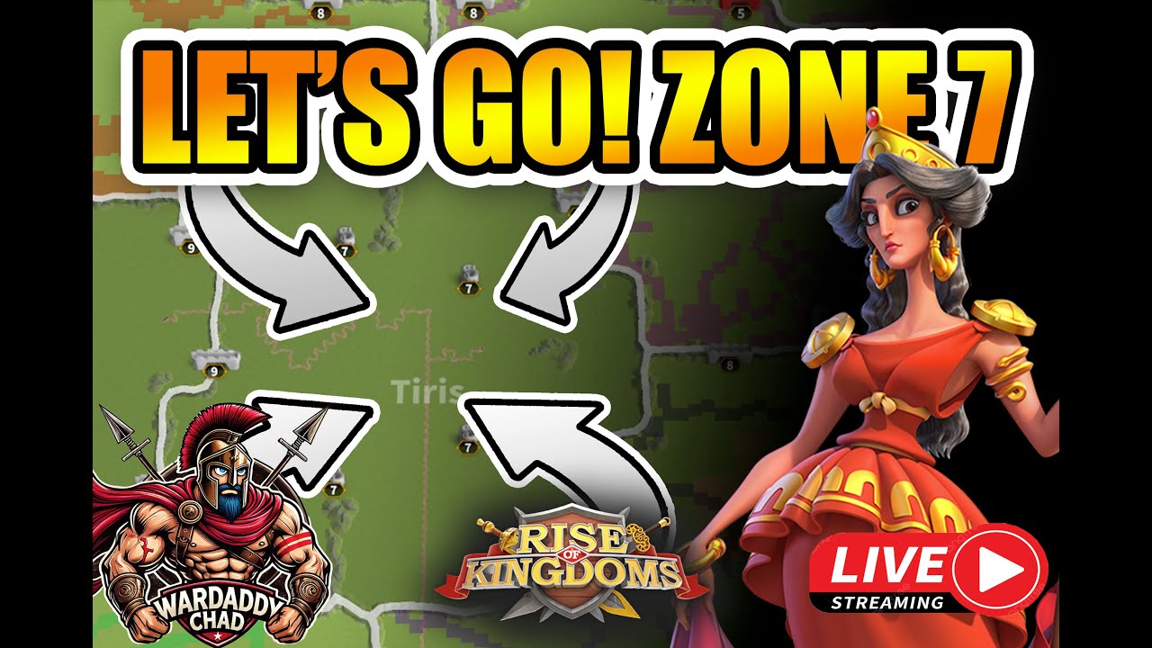 Live! KvK Zone 7 Opens. Keeping Top Spot for KP - Rise of Kingdoms