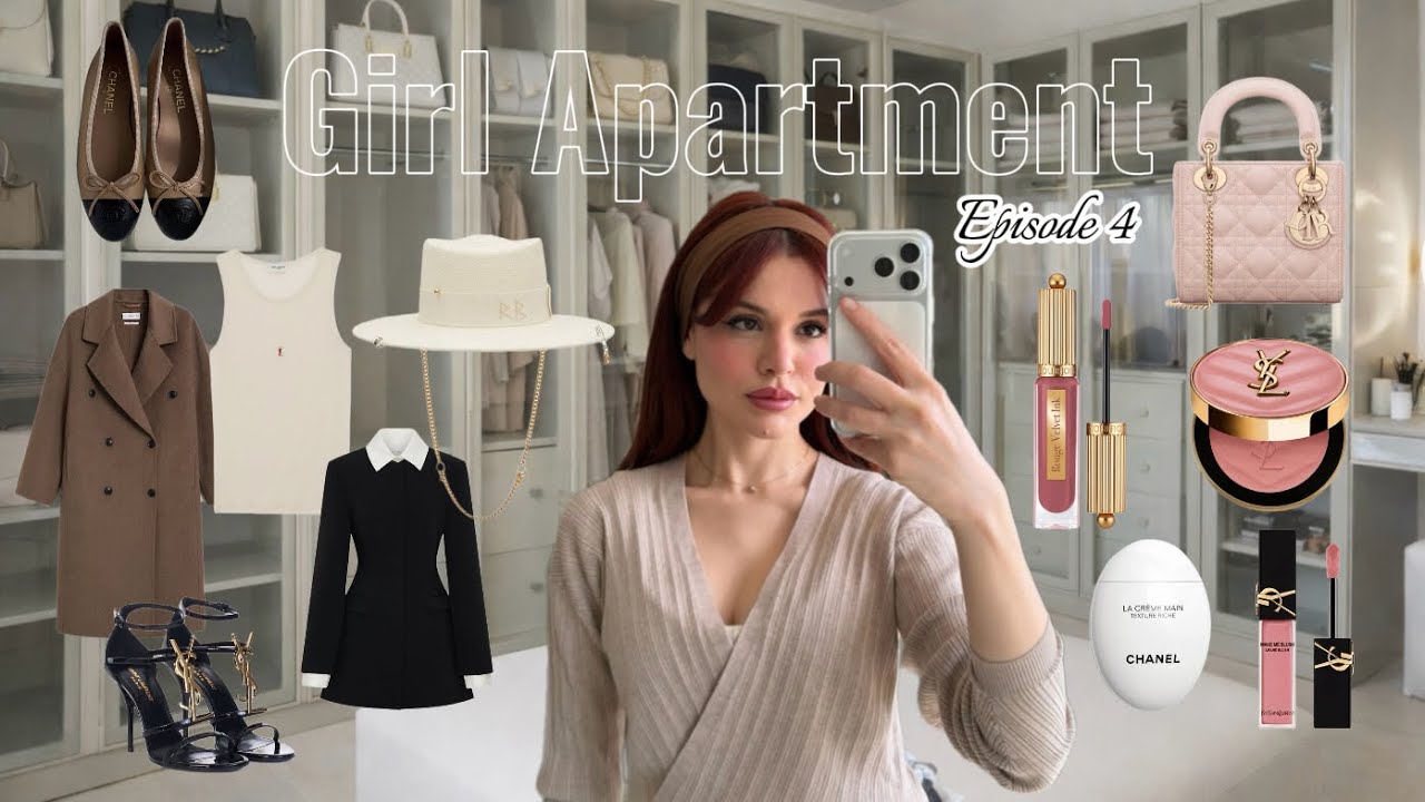 Girl Apartment Ep. 4 | Organizing My Dream Closet + Apartment Updates 