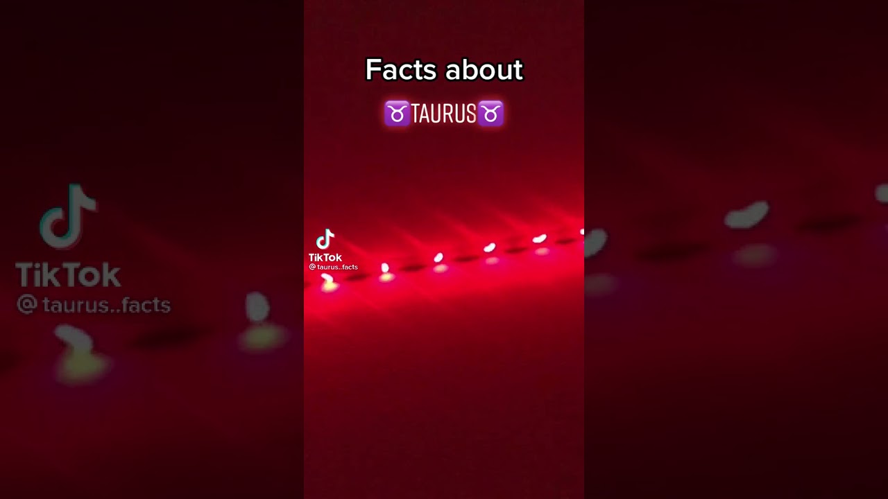 ♉Taurus tiktok♉ @taurus.facts