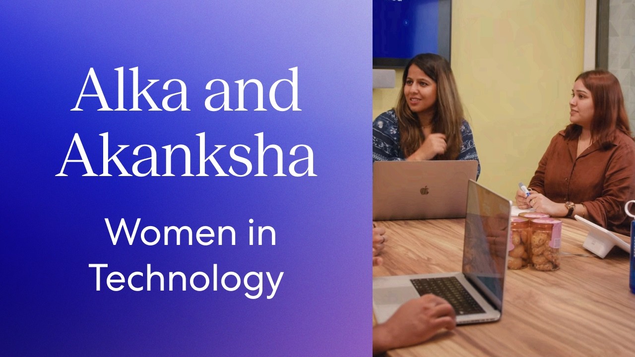 Women in Technology Expedia Group Gurgaon - Alka and Akanksha