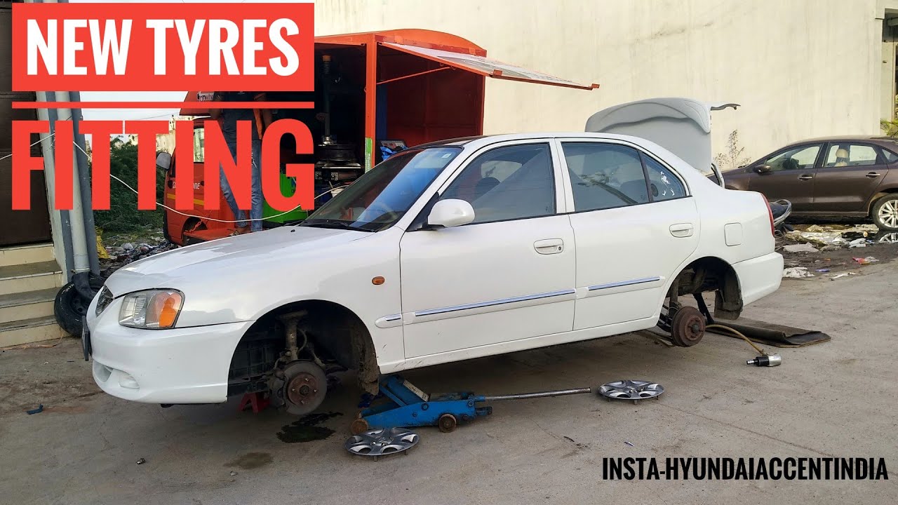 Upgrading New Tyres In My car||Hyundai Accent🔥New shoes for my Car||Modification In Accent||