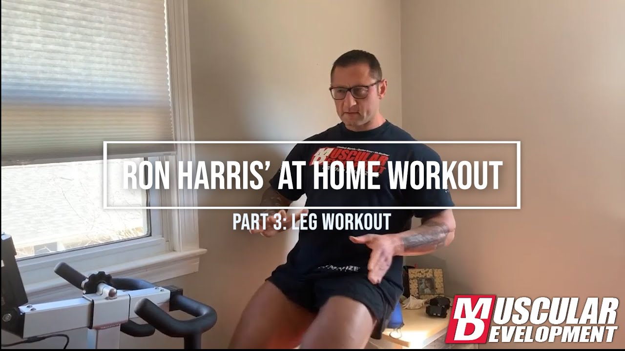 Total Leg at Home Workout with Ron Harris | Part 3