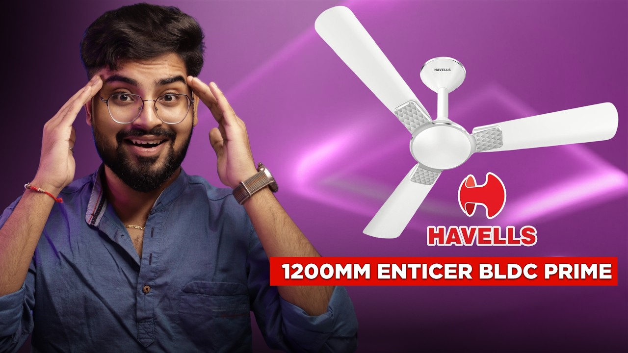 Best BLDC Fan for 2026? Havells Enticer BLDC Prime Unboxing | 100% Copper Motor & High Air Delivery