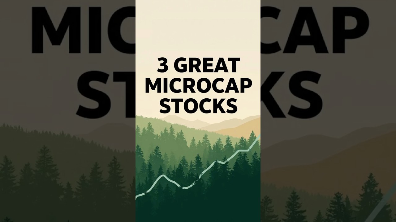 3 GREAT MICROCAP growth stocks!