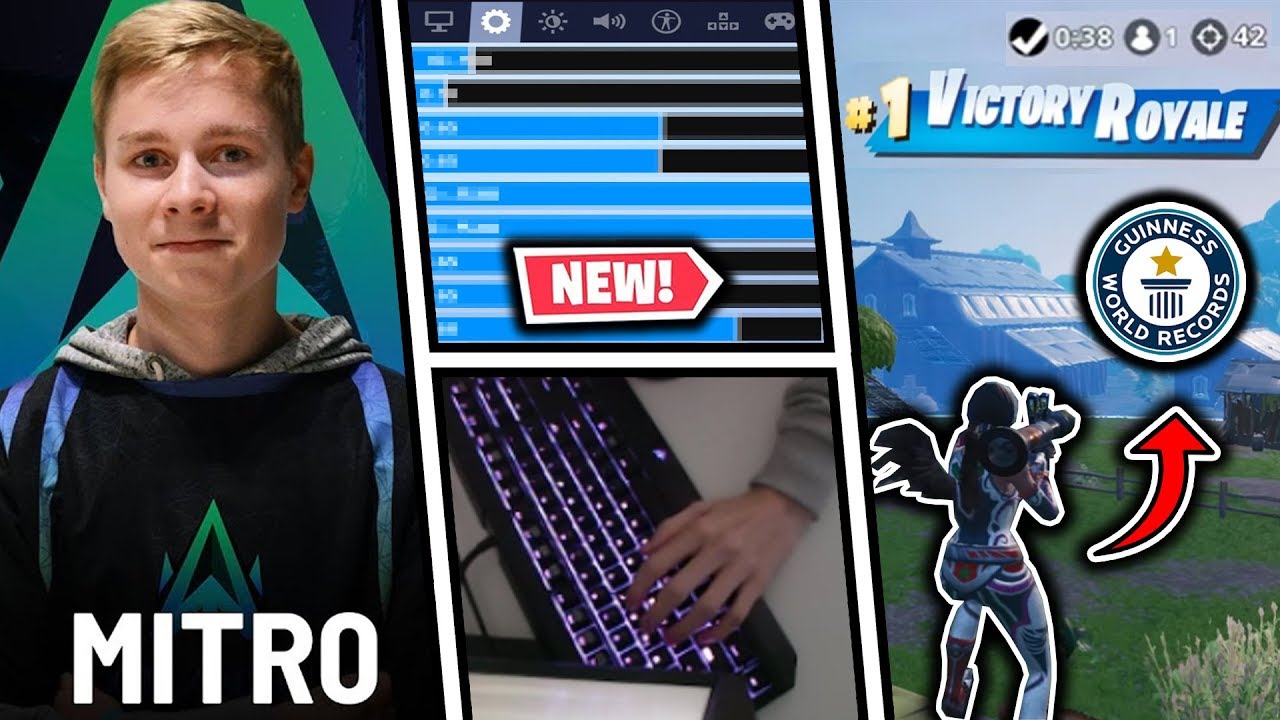 Atlantis Mitr0 Fortnite Settings & Keybinds (FULL GUIDE 2019)