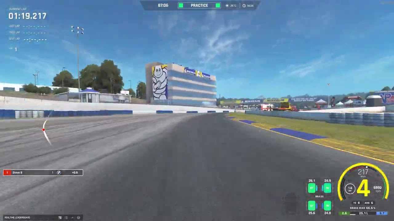 The Warehouse Bloke sending it in the BMW M4 GT3