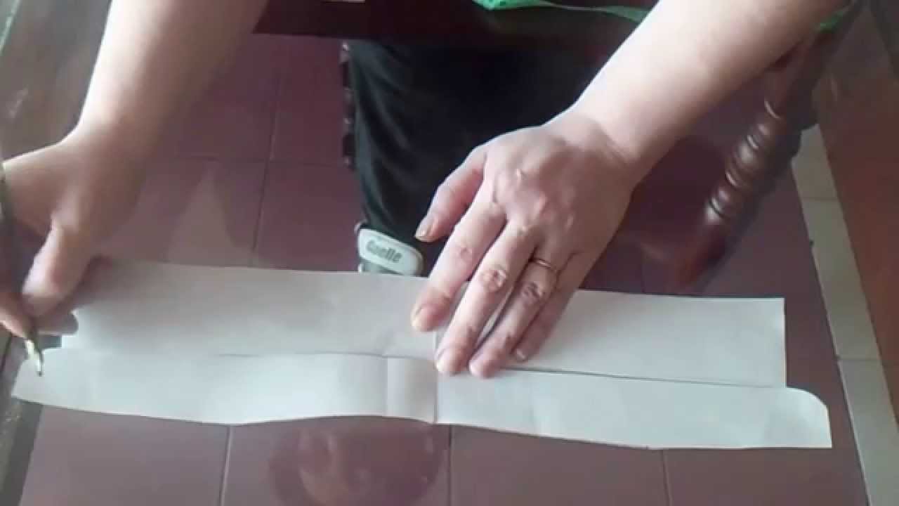 Como hacer el cuello y el pie de cuello 