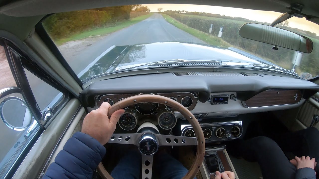 1966 Ford Mustang GT 302 V8 Tremec T5 Manual - POV Test Drive | Fantastic Burble