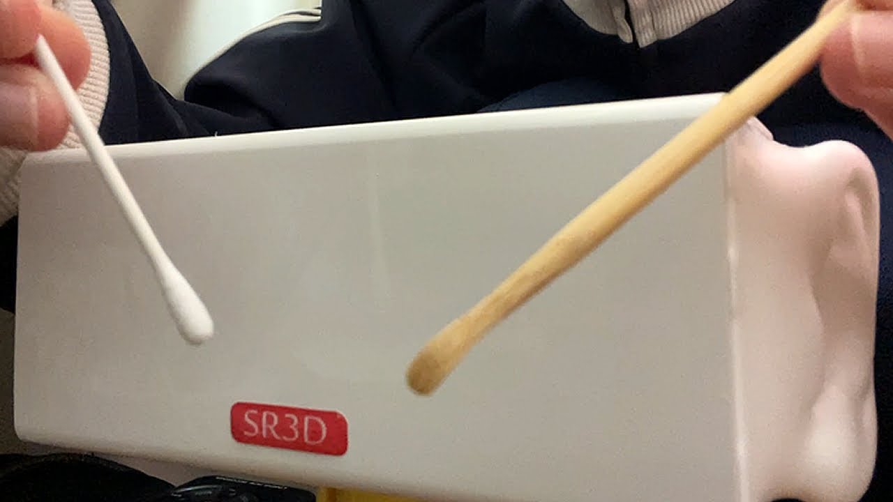 【ASMR】耳介を耳かき