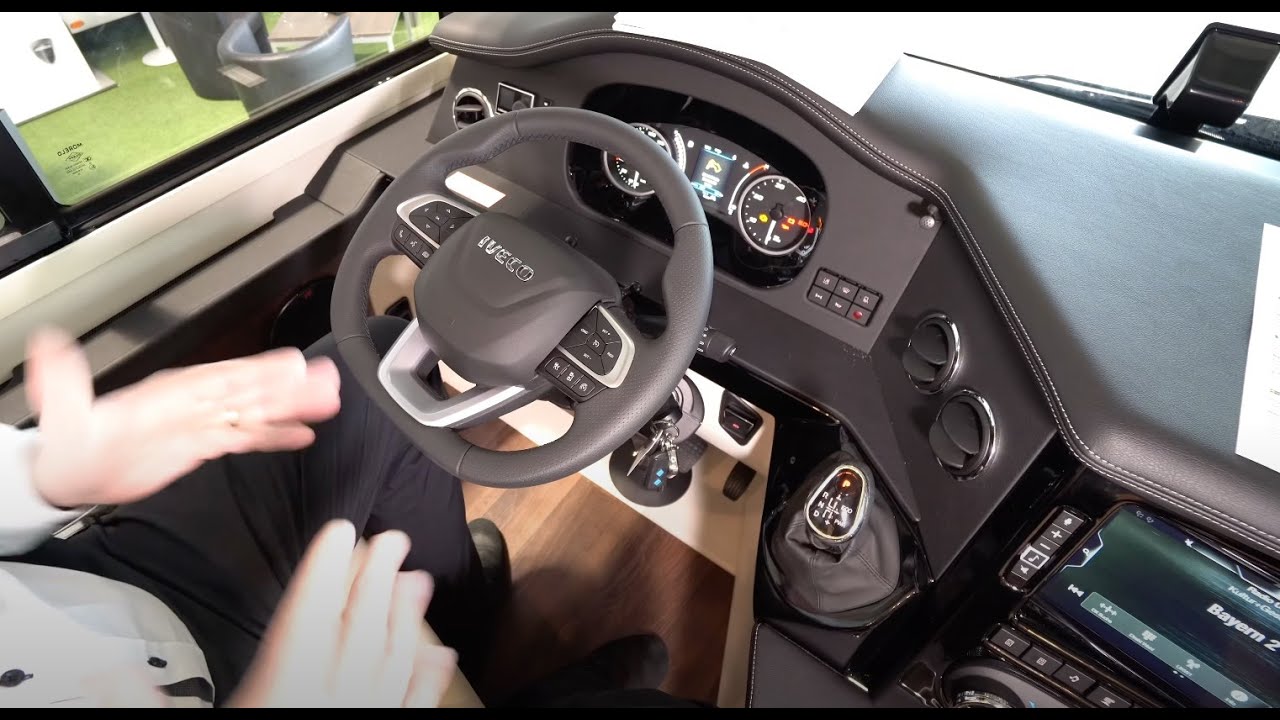 Fahrsicherheitssysteme Wohnmobil Iveco Daily 2021. Spurhalteassistent, Abstandsradar. Morelo Palace.