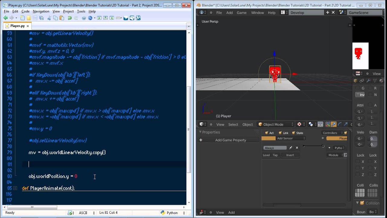 2D Sprites in the BGE - Part 2.5