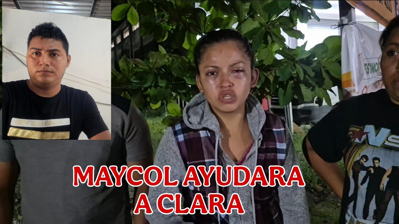 MAYCOL se asusto al ver a CLARA y el la llevó para que ponga la denuncia a SINDY🤬