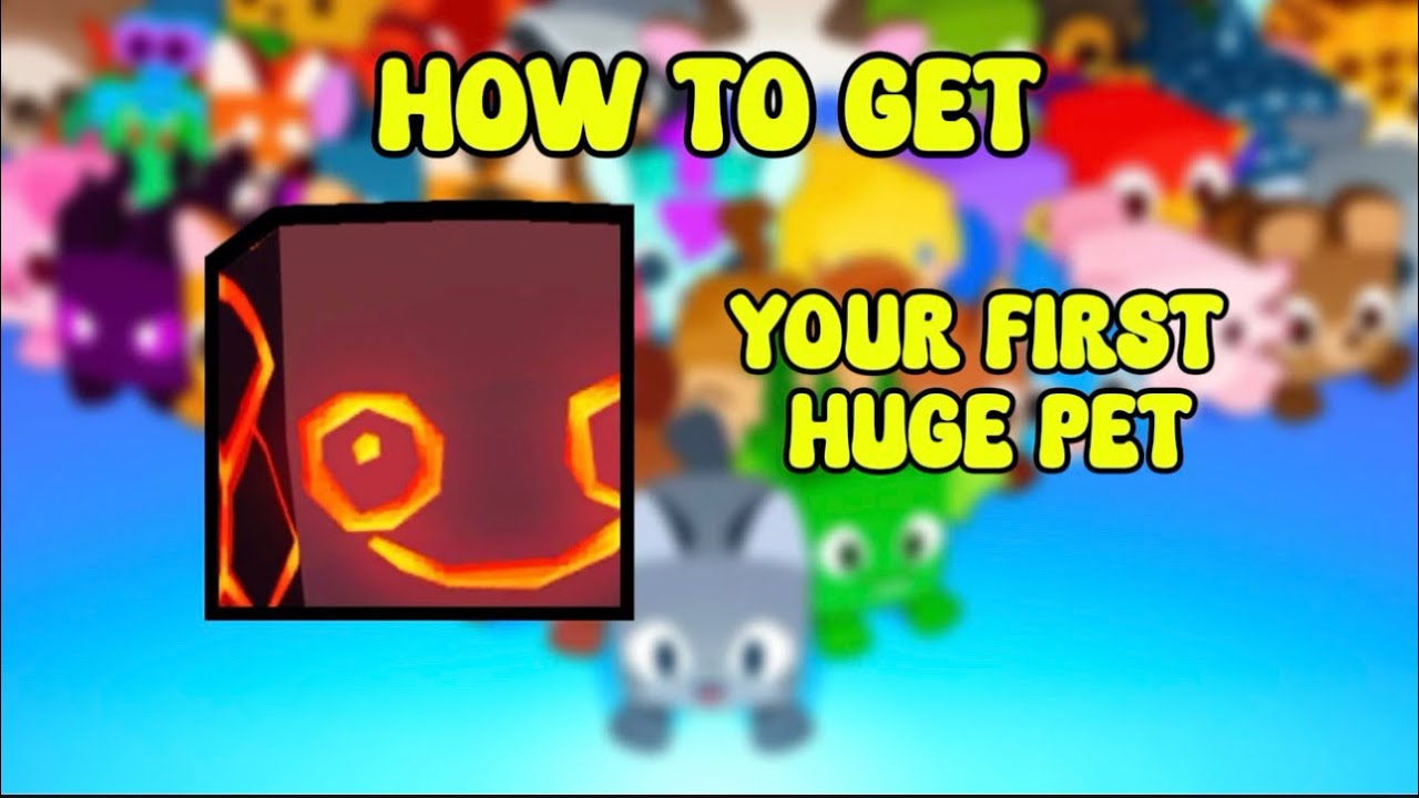 How To Get Your First Huge Pet! | Pet Simulator X: Enhanced!