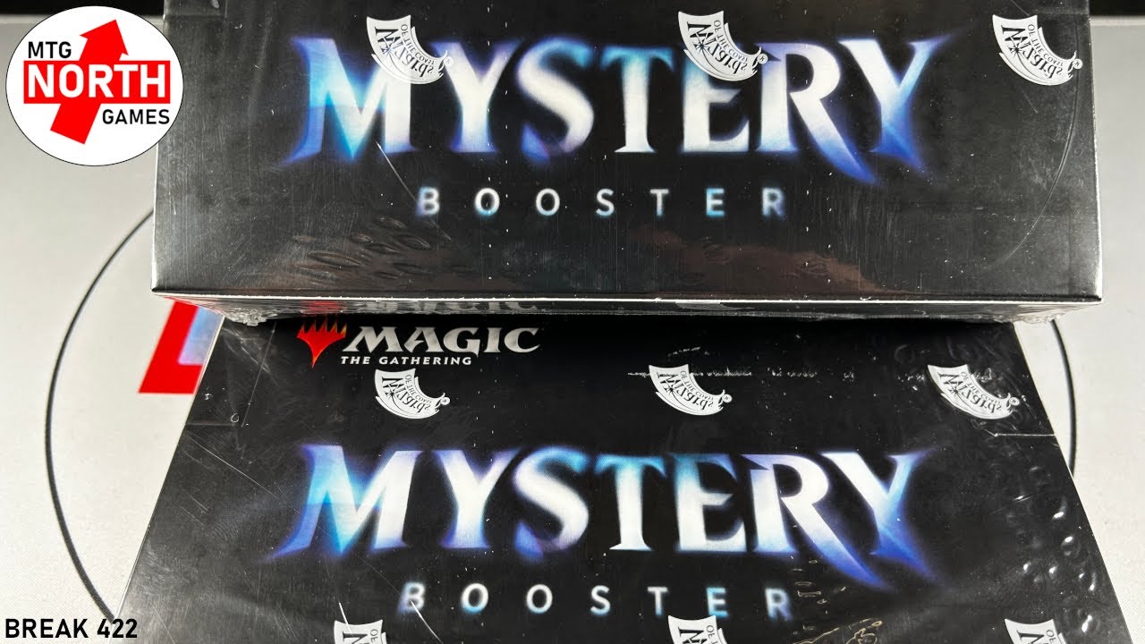 Double RETAIL Mystery Booster Box Opening: Foils and Crypt!