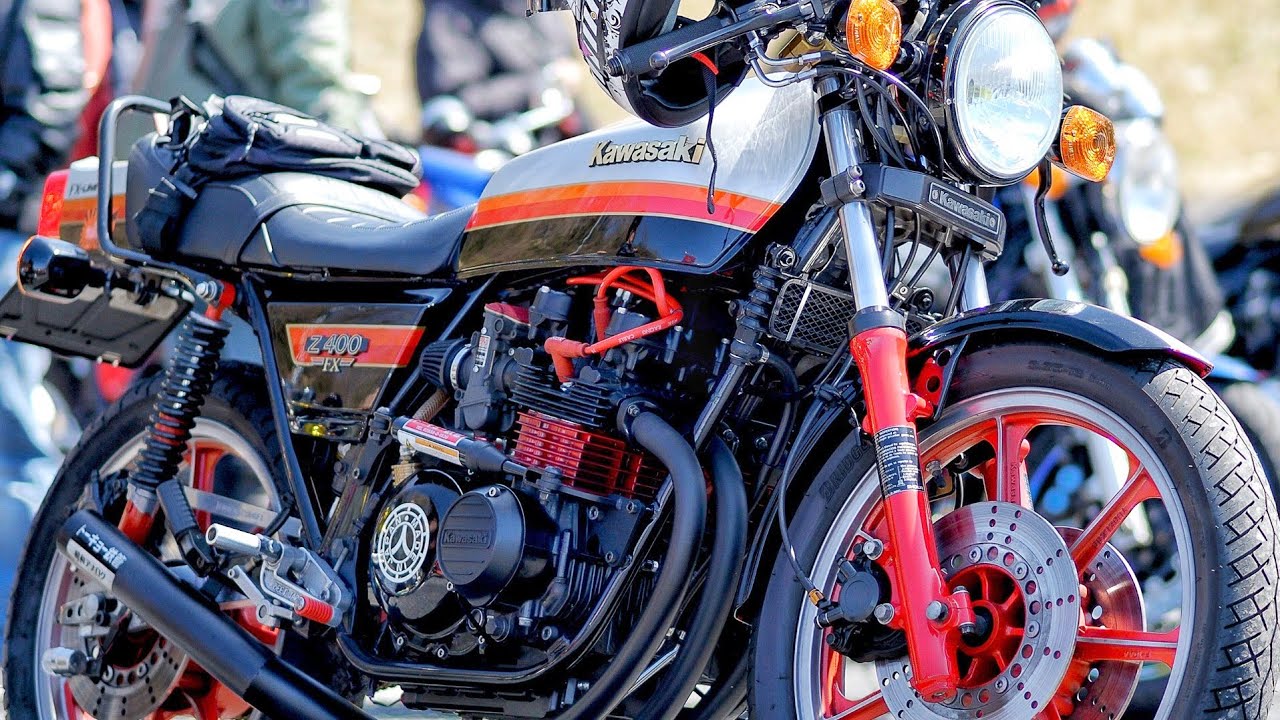 『Z400FXは日本の宝』 CENTER JAPAN FXミーティング 三重県 伊賀の道の駅にカッコいい単車が大集合❗古き良き時代の音をぜひお楽しみくださいね🎵 トーキュー鉄管 モリワキ ヨシムラ