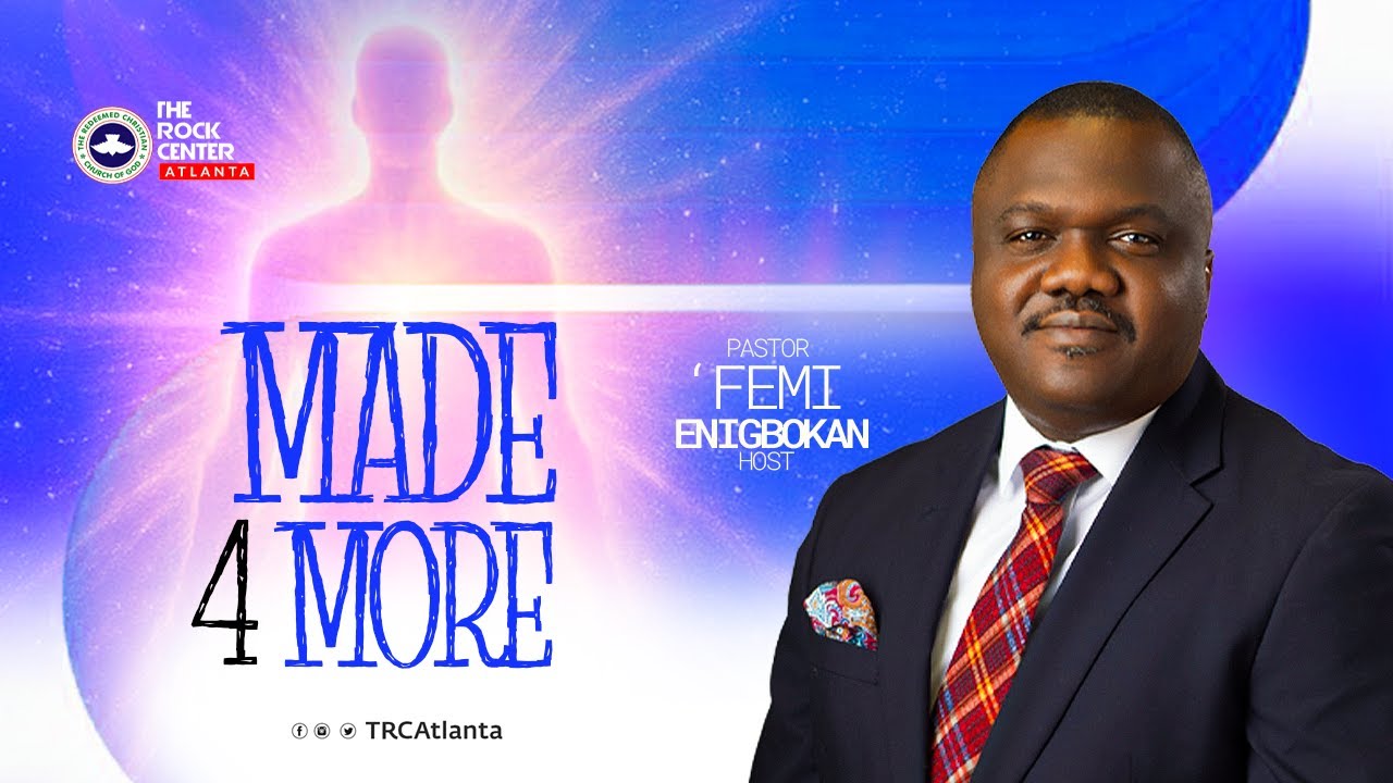 Made For More: Ministering - Pastor 'Femi ENIGBOKAN 03/01/2026