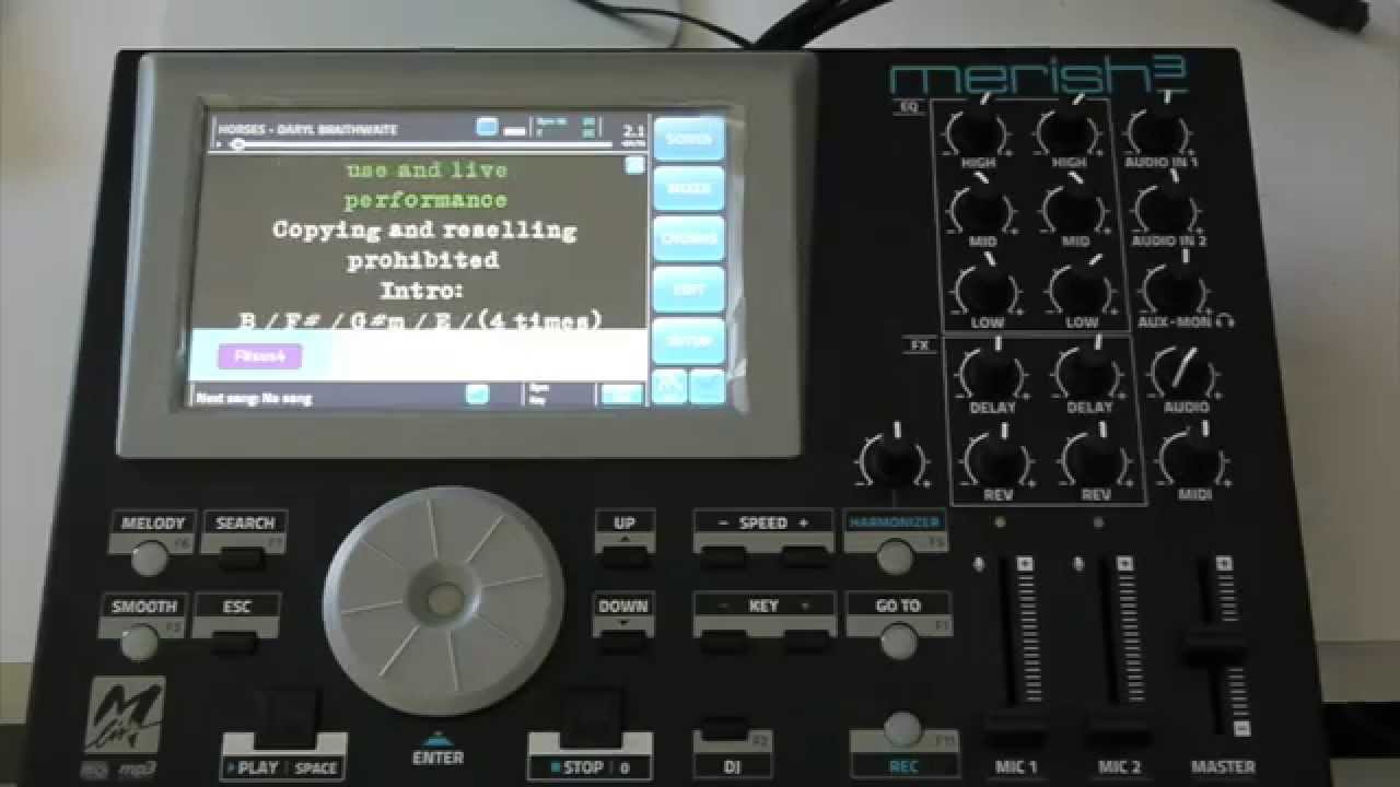 Learn MERISH 3: How to import & sync lyrics to a backing track