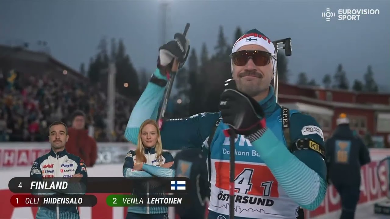 Biathlon World Cup 25-26, Race 3, Single mix Relay, Ostersund, Sweden