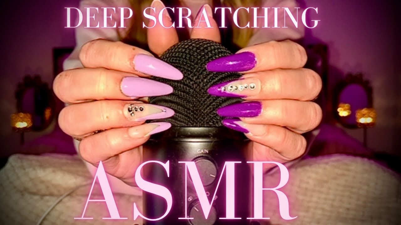 [ASMR] Deep Scratching for Sleep 🌙 Rhythmic Textures, Slow Crinkles & Soft Pressure (No Talking)