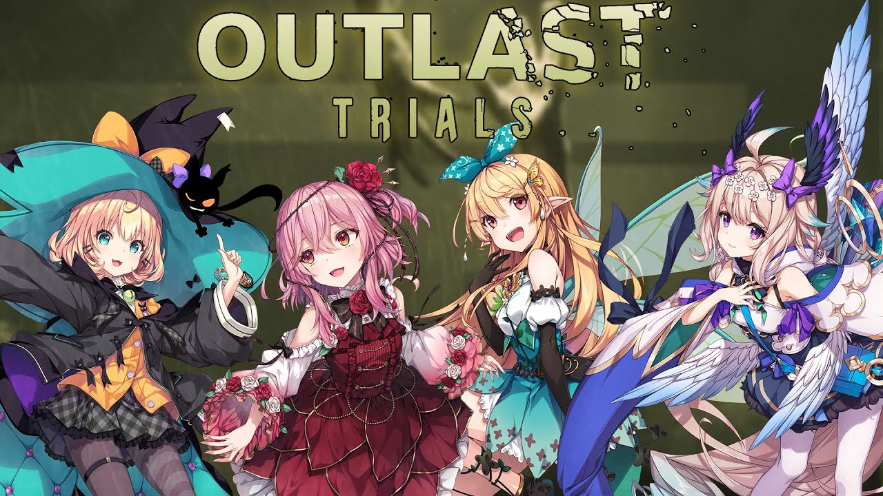 FIRST TIME OUTLAST TRIALS w/ POMU, ENNA, MILLIE 💚💜🧡