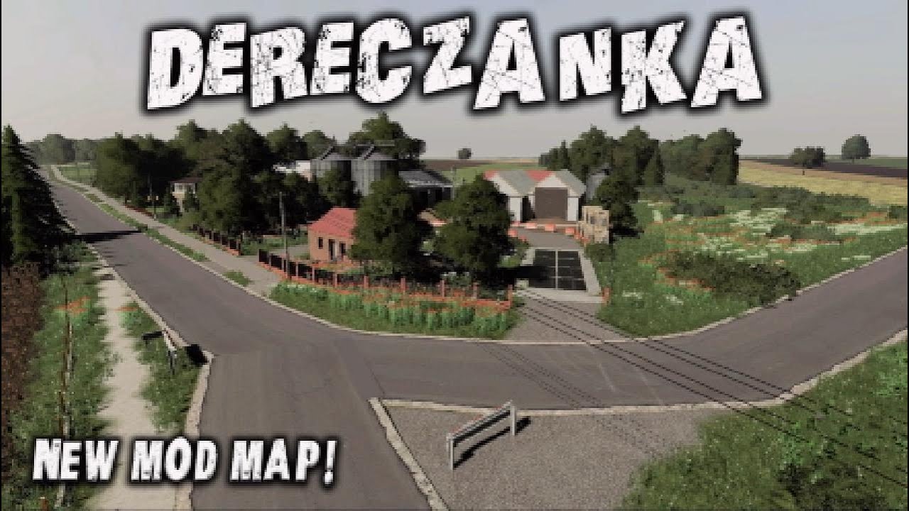&ldquo;DERECZANKA&rdquo; NEW MOD MAP! Farming Simulator 19 PS5 MAP TOUR (Review) FS19.