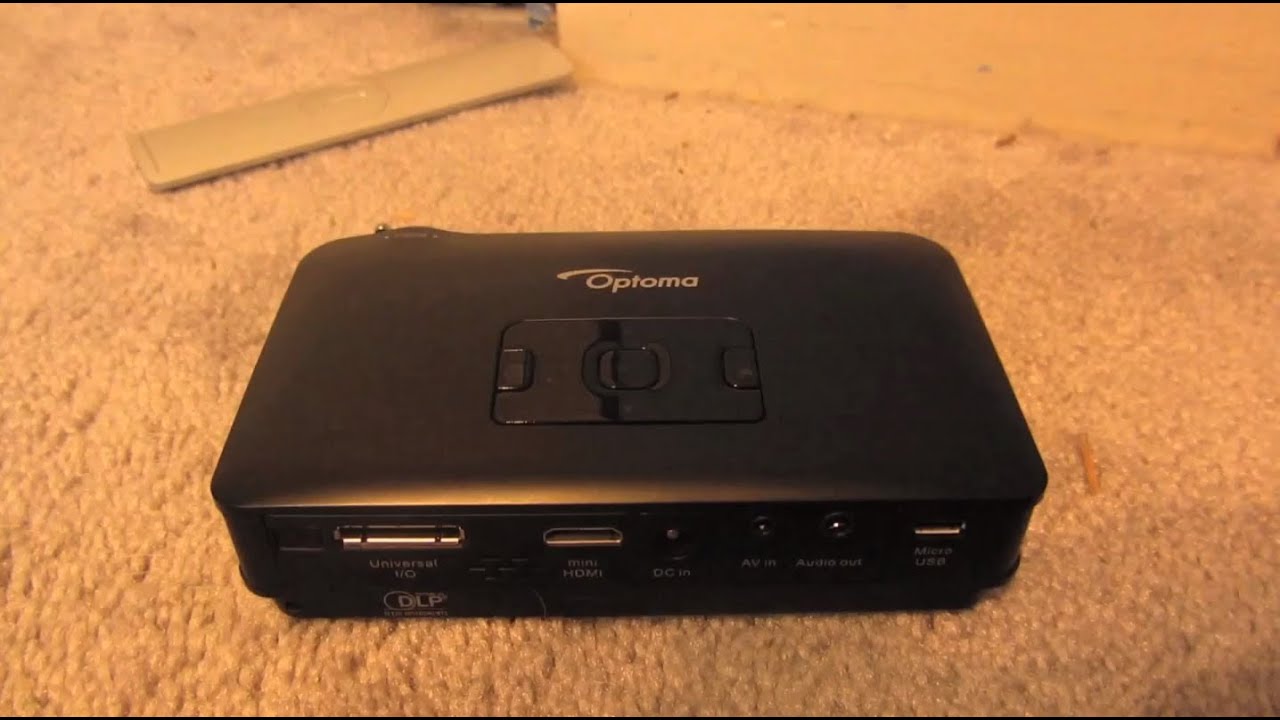 Обзор карманного проектора Optoma PK301 Pico